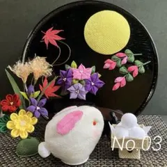 ちりめん細工 つまみ細工 お花とうさぎ、壁掛け | Mercari | Proxy