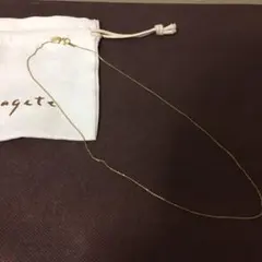 【値下不可】アガット agete ネックレスチェーン ゴールドk10