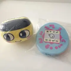 たまごっち　カプキャラ　まめっち　ヘアコーム　くちぱっち　2点セット