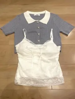 WEGO ニット　キャミ
