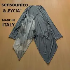 ＆.EYCIA/センソユニコ イタリア製 変形カーディガンのサムネイル