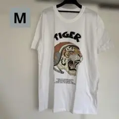 売り出し　セール　SALE メンズTシャツM 新品、おしゃれTシャツ　ホワイト