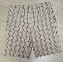 BURBERRY GOLF バーバリー ノバチェック ショートパンツ メンズ Mのサムネイル