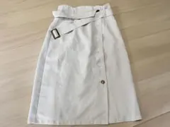 【MAJESTIC LEGON】アソートボタン Iラインスカート