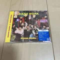 なにわ男子 HARD WORK ハードワーク 通常盤 CD