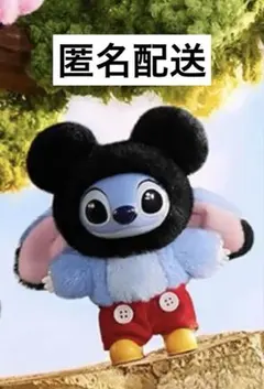 ミッキー　スティッチ　ぬいぐるみペンダント　ポップマート