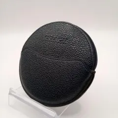 美品✨ COACH コーチ コインパース ブラック 丸形 小銭入れのサムネイル