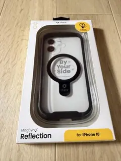 #114 iFace iPhone16用 MagSafeブラック