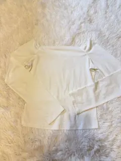 ★美品★オフショルTシャツ　白