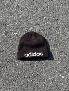 adidas ニット帽 フリーサイズ 黒