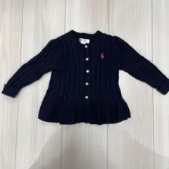 ラルフローレン　ニットカーディガン