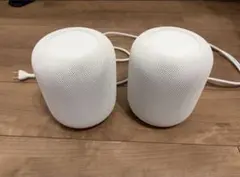 アップル　MQJ83J/A  Pod 第2世代 ワイト2セット アップル MQJ83J/A Home Pod 第2世代 ワイト2セット - メルカリ