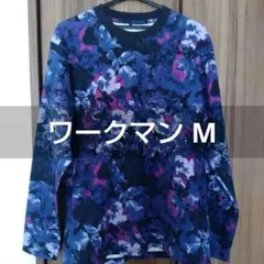 ワークマン コットンプリント長袖tシャツ Mサイズのサムネイル