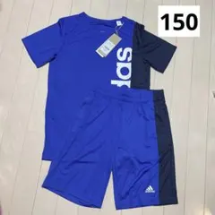 未使用 adidas アディダス 150 半袖 半ズボン セットアップのサムネイル