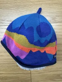 patagonia ベビー リバーシブル ビーニー　6〜12M