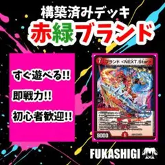 赤緑ブランド NEXT Star シモカワ構築 デッキ+@ 超本格構築 赤緑ブランド NEXT Star シモカワ構築 デッキ+@ 超本格構築