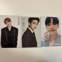 SEVENTEEN セブチ　トレカ　エスクプス　3枚セット