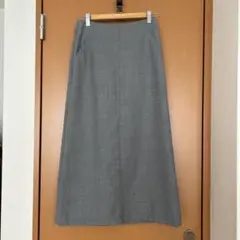 IÉNA グレー タイトスカート ロング