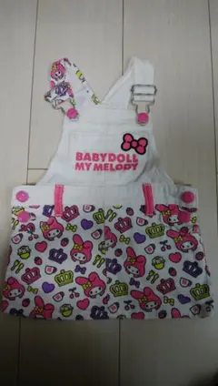 BABYDOLL サロペット ジャンスカ 80 ワンピース