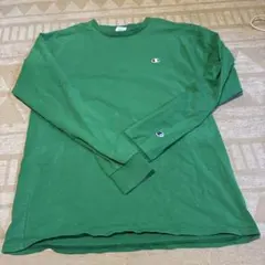 Champion 緑色 長袖カットソーのサムネイル