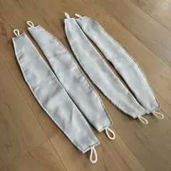 ニトリ カーテンタッセル 4本セット グレー シンプル カーテン留め