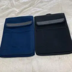 iPadケース　ブラック　ネイビー　2個セット