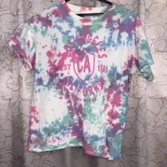 タイダイ染め　ギルダン　Tシャツ　１点もの　Mサイズ　Los Angelesのサムネイル