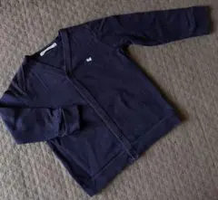 ミナペルホネン　コットン　カーディガン　ネイビー　90cm