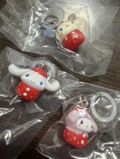 いちごめじるしアクセサリー サンリオ 3点セット