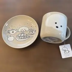 アフタヌーンティー てらおかなつみ　マグカップ　プレート