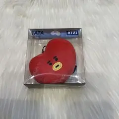 BT21 TATA キーホルダー 赤