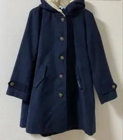 リンジィ Lindsay コート ネイビー　160cm L ナルミヤ