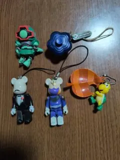 BE@RBRICK ベアブリック マリオ ノコノコ ストラップ 4種セットのサムネイル