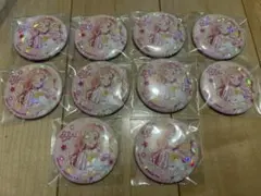 アイカツスターズ サンリオ 香澄真昼 缶バッジ 10点