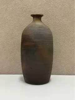 高麗 黒高麗 灰釉 瓶 徳利 高麗時代 李朝 古美術 骨董 朝鮮美術 古唐津