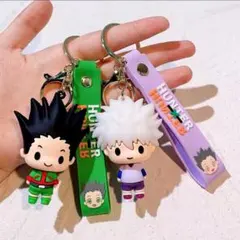 HUNTER × HUNTERマスコットキーホルダー キルア＆ゴン