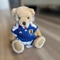 adidas サッカー日本代表 テディベア ぬいぐるみ