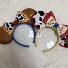 Disney カチューシャ　ウッディ　ジェシー　上海限定