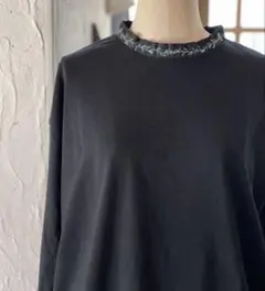 grin/プランツカラー刺繍プルオーバーのサムネイル