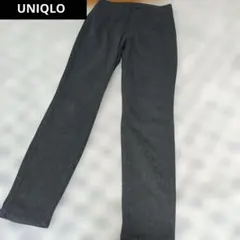 UNIQLO　ヒートテック　グレーストレッチスキニーパンツM