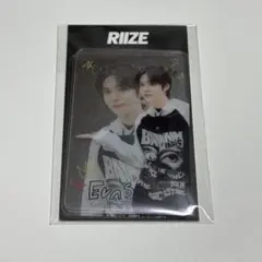 riize ウンソク レイヤードフォトカード グッズ