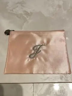 JILL STUART 【ジルスチュアート】 ピンク サテン ポーチ