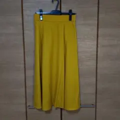組曲 イエロー フレアスカート