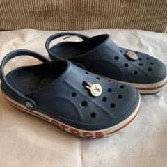 クロックス（crocs）サンダル　J2  20cm シビッツ付　LINEフレンド