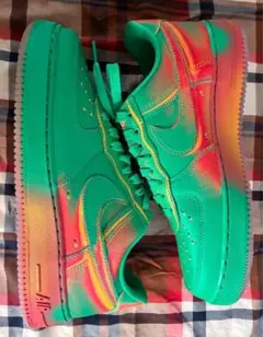 Nike Air Force 1 Low 緑 エアフォース　最安値　断捨離のサムネイル