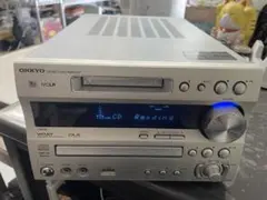 オンキョー　CD・MDミニコンポ本体のみ リモコン付再生・USB録音OK⭕️特価 オンキョー CD・MDミニコンポ本体のみ リモコン付再生・USB録音OK