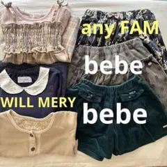 子供服セット　春夏服　女の子　まとめ売り 100 ピンク　半袖　スカート