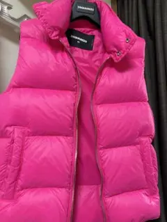 DSQUARED2 ダウンベスト ピンク サイズ42のサムネイル
