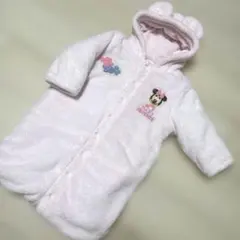 Disney Babyミニーちゃん おくるみ 新生児 ブランケット フード付き