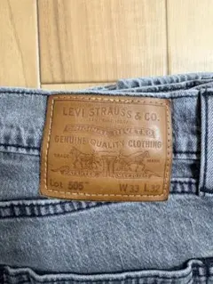 Levi's 505 グレー デニム W 33 L 32